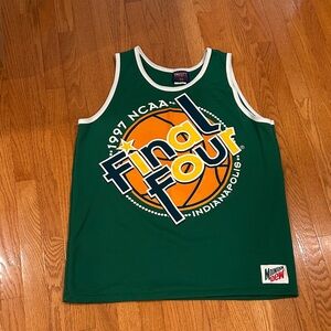 NCAA final four Indianapolis Mountain Dew basketball shirt tank vintage